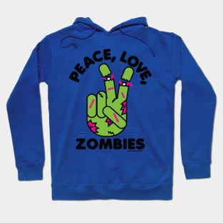 PEACE LOVE ZOMBIES Hoodie